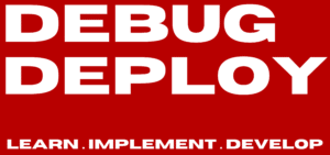 Learn Implement Develop FOOTER RED-BG