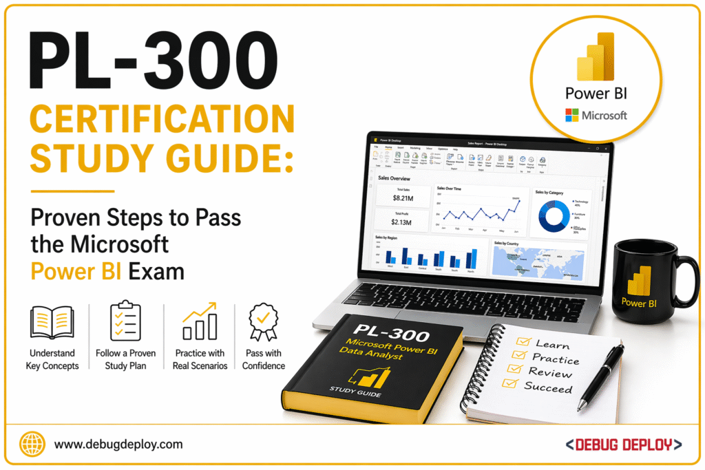 PL-300 Certification Study Guide: Proven Steps to Pass the Microsoft Power BI Exam