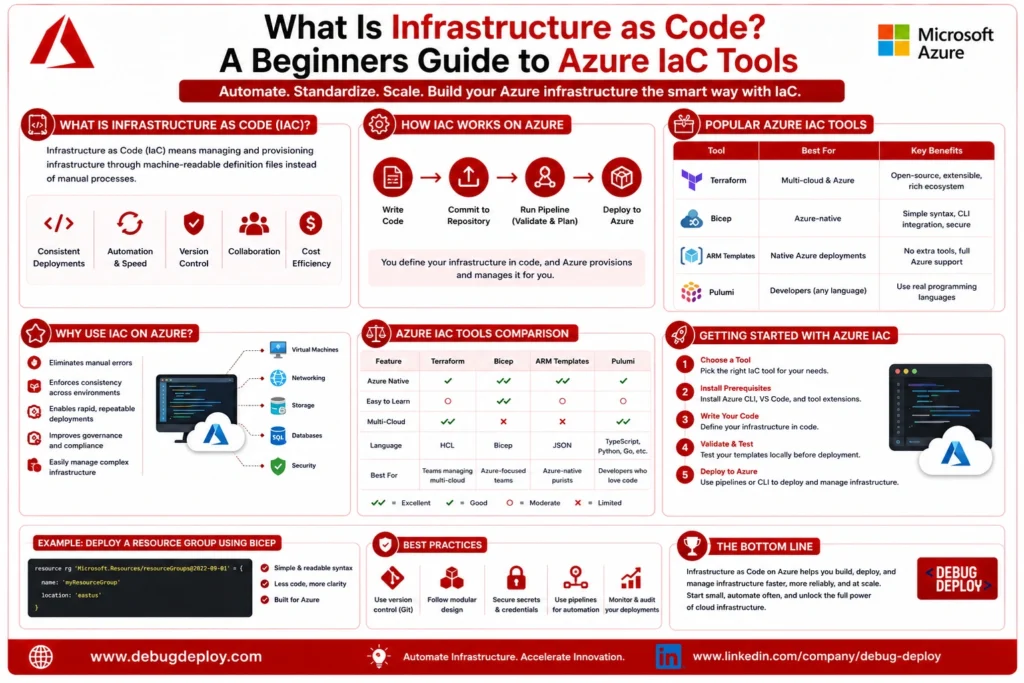 What Is Infrastructure as Code? A Beginner's Guide to Azure IaC Tools infrastructure as a code