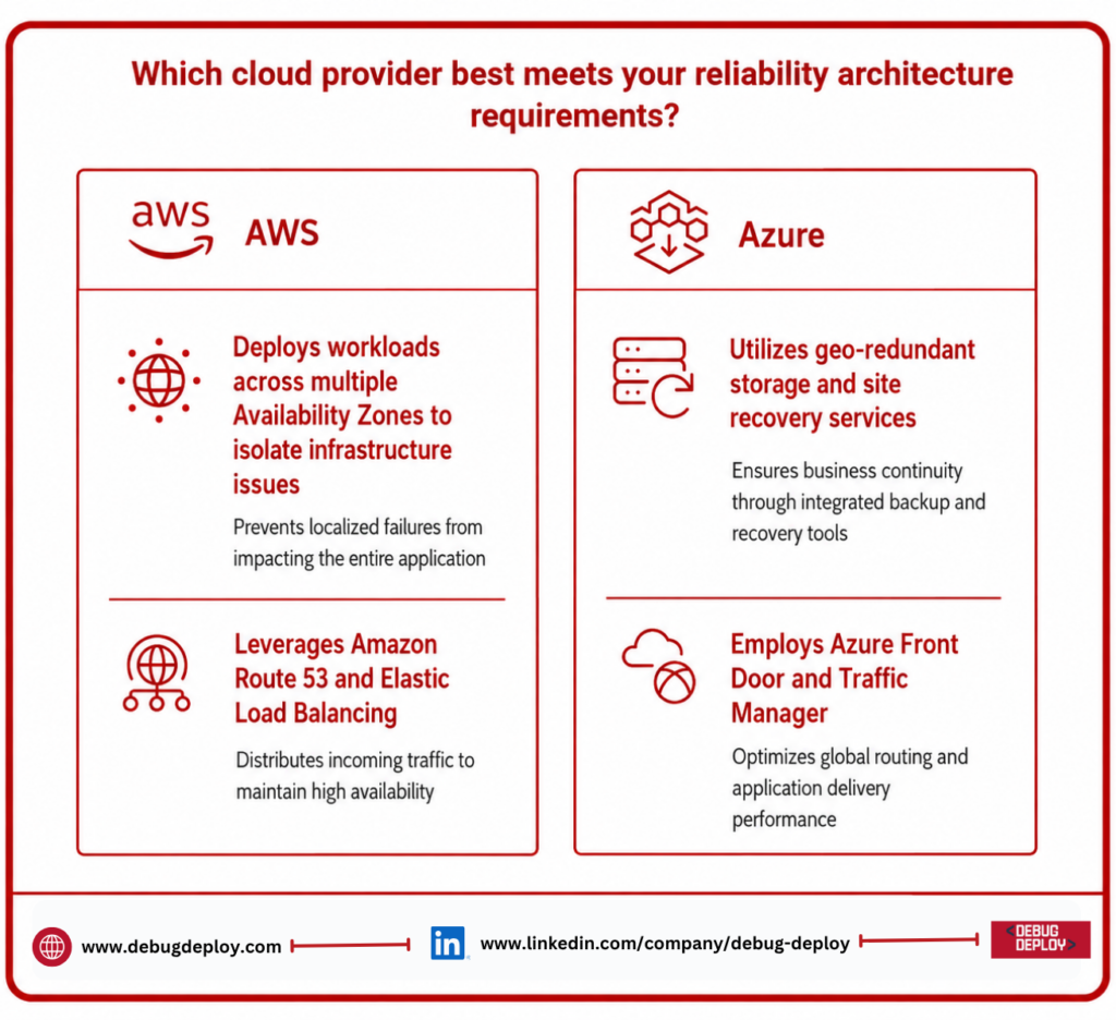 Azure vs AWS: Comparing Cloud Reliability, Availability & Performance in 2026 Azure vs AWS: Comparing Cloud Reliability, Availability & Performance in 2026