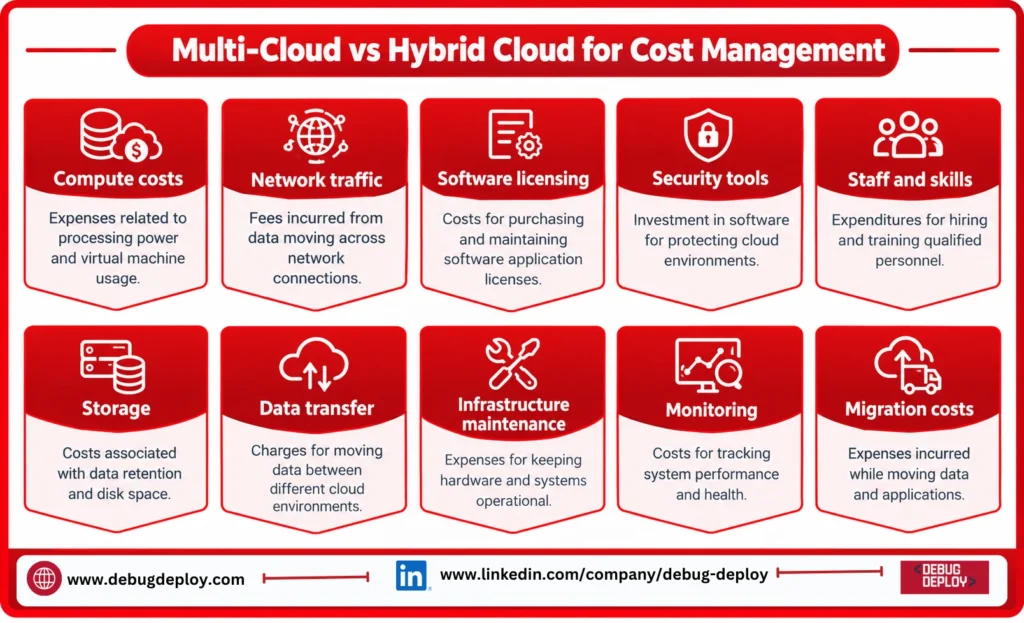 Multi-Cloud vs Hybrid Cloud for Cost Management